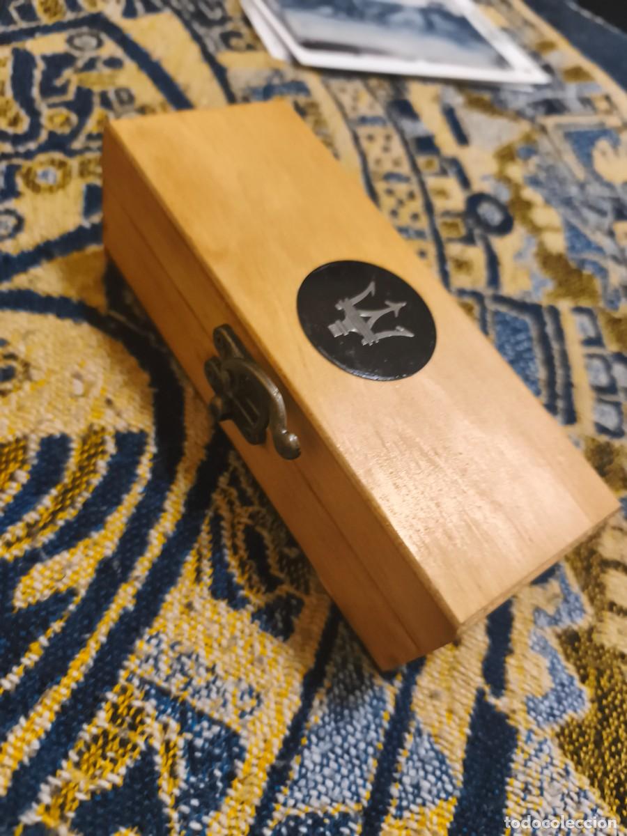 Cajas y cajitas met&aacute;licas: Caja de madera 15 x 4 cm - Foto 2