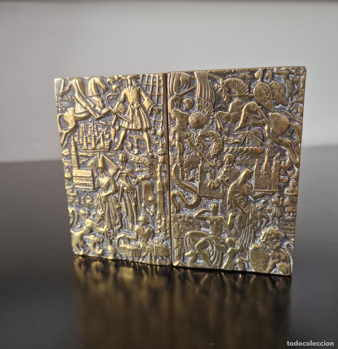 Cajas y cajitas met&aacute;licas: CAJA BRONCE RAYMOND DELAMARRE