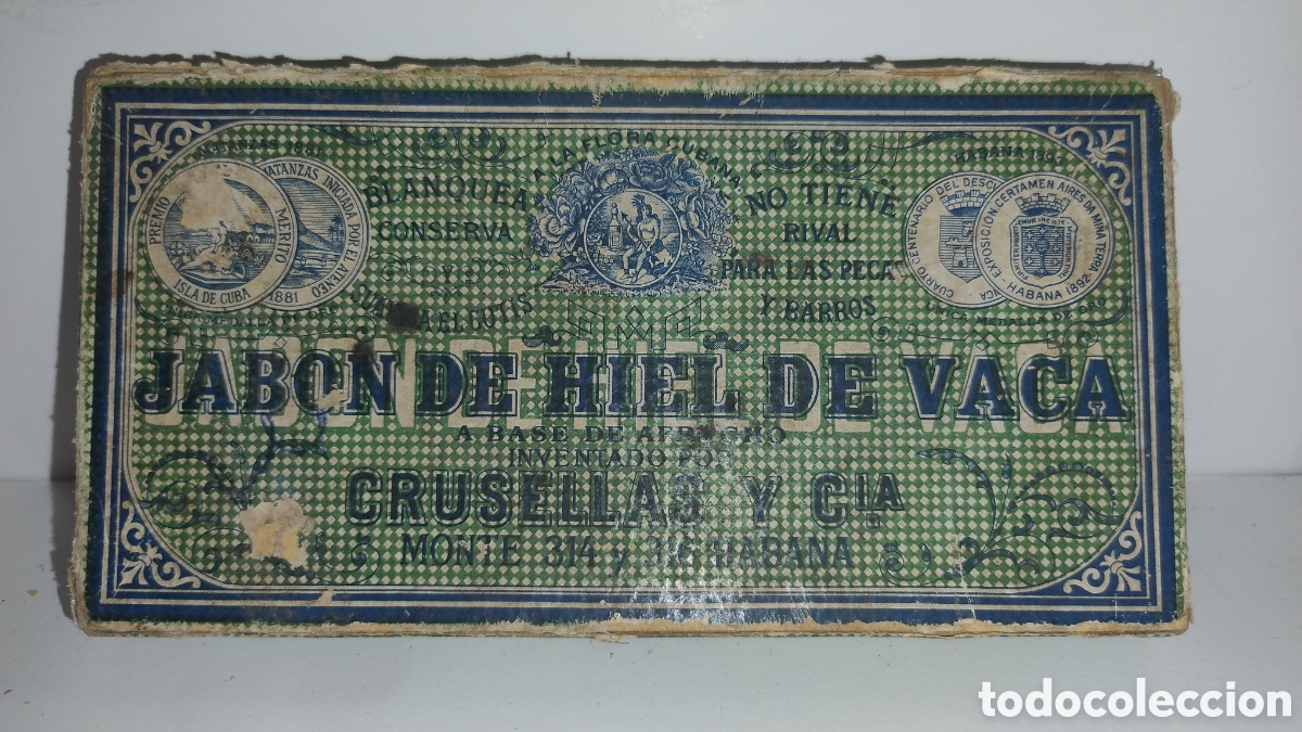 Cajas y cajitas met&aacute;licas: Jab&oacute;n de hielo de vaca