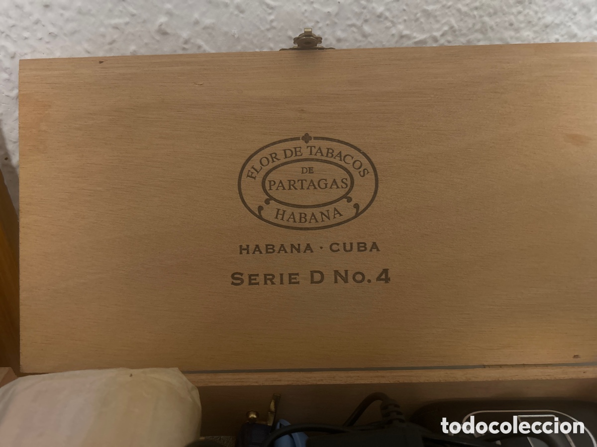 Boxes and metal boxes: Caja de madera puros Partag&aacute;s Serie D No.4 Habana Cuba