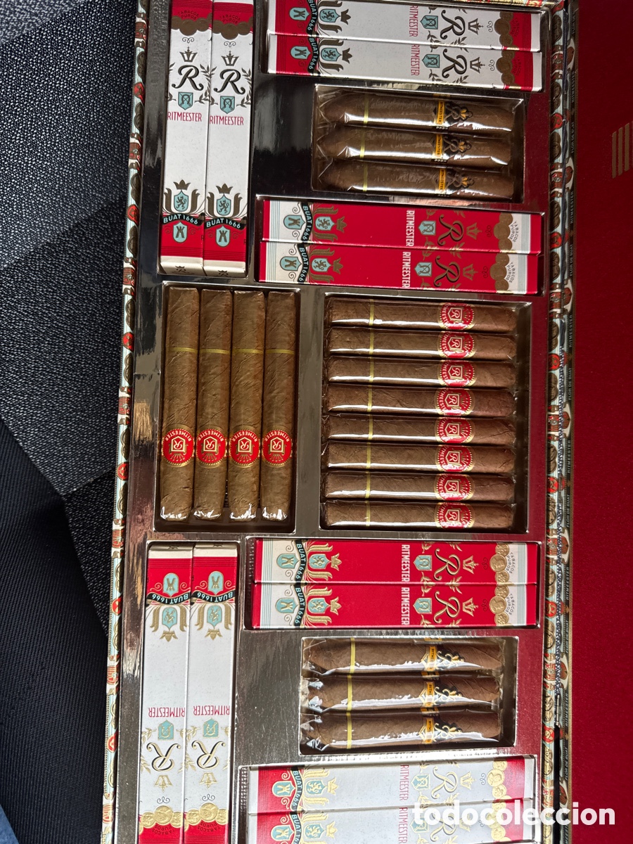 Cajas y cajitas met&aacute;licas: Caja puros Ritmeester - Foto 3