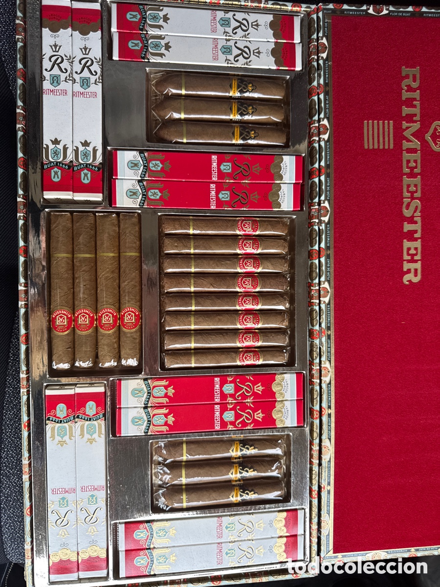 Cajas y cajitas met&aacute;licas: Caja puros Ritmeester - Foto 4