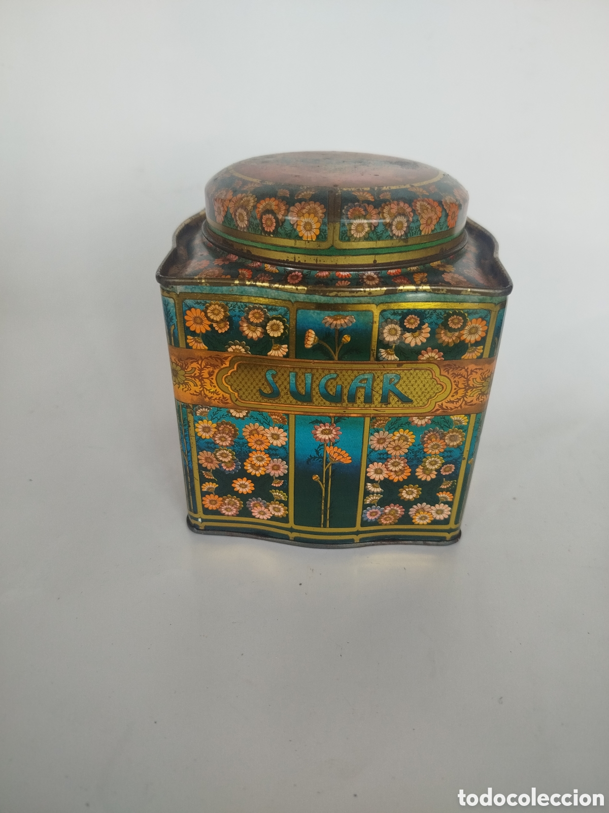 Cajas y cajitas met&aacute;licas: CAJA PARA AZ&Uacute;CAR, SUGAR. DODO CANISTER. MADE IN ENGLAND.