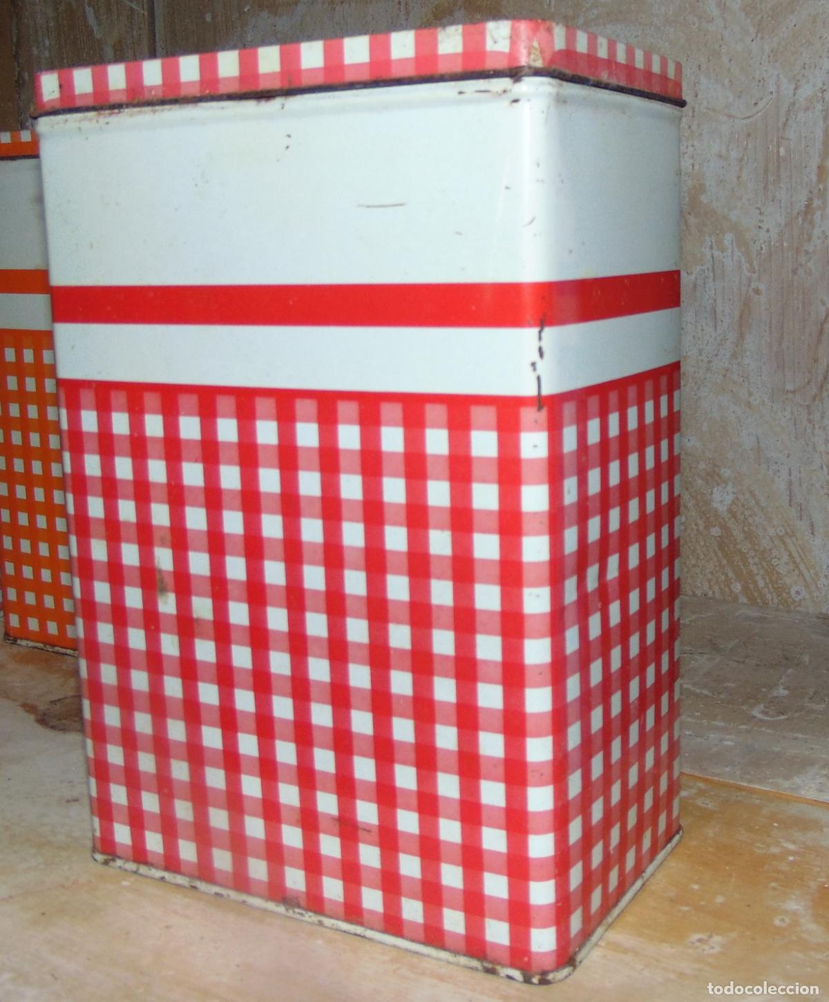 Cajas y cajitas met&aacute;licas: CAJA VINTAGE ORIGINAL A&Ntilde;OS 60-70, 22,2x15CM