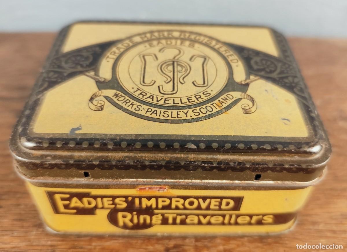 Cajas y cajitas met&aacute;licas: Caja met&aacute;lica Eadies&rsquo; Improved Ring Travellers &ndash; Paisley, Scotland