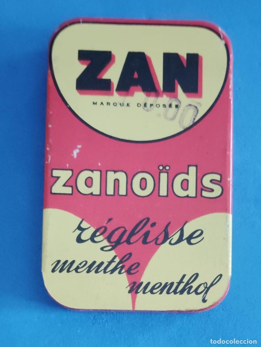 Cajas y cajitas met&aacute;licas: CAJA FRANCESA CARAMELOS DE MENTA. ZAN ZANOIDS. EL ENVIO ESTA INCLUIDO