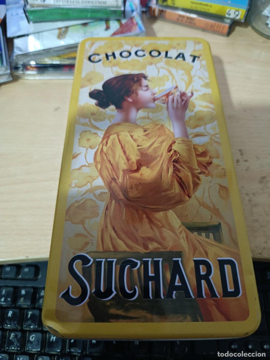 Cajas y cajitas met&aacute;licas: CAJA METALICA CHOCOLAT SUCHARD.