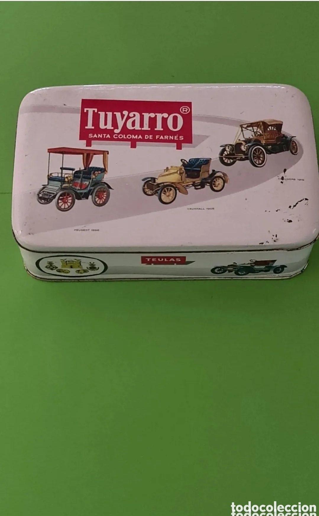 Cajas y cajitas met&aacute;licas: Antigua caja metalica