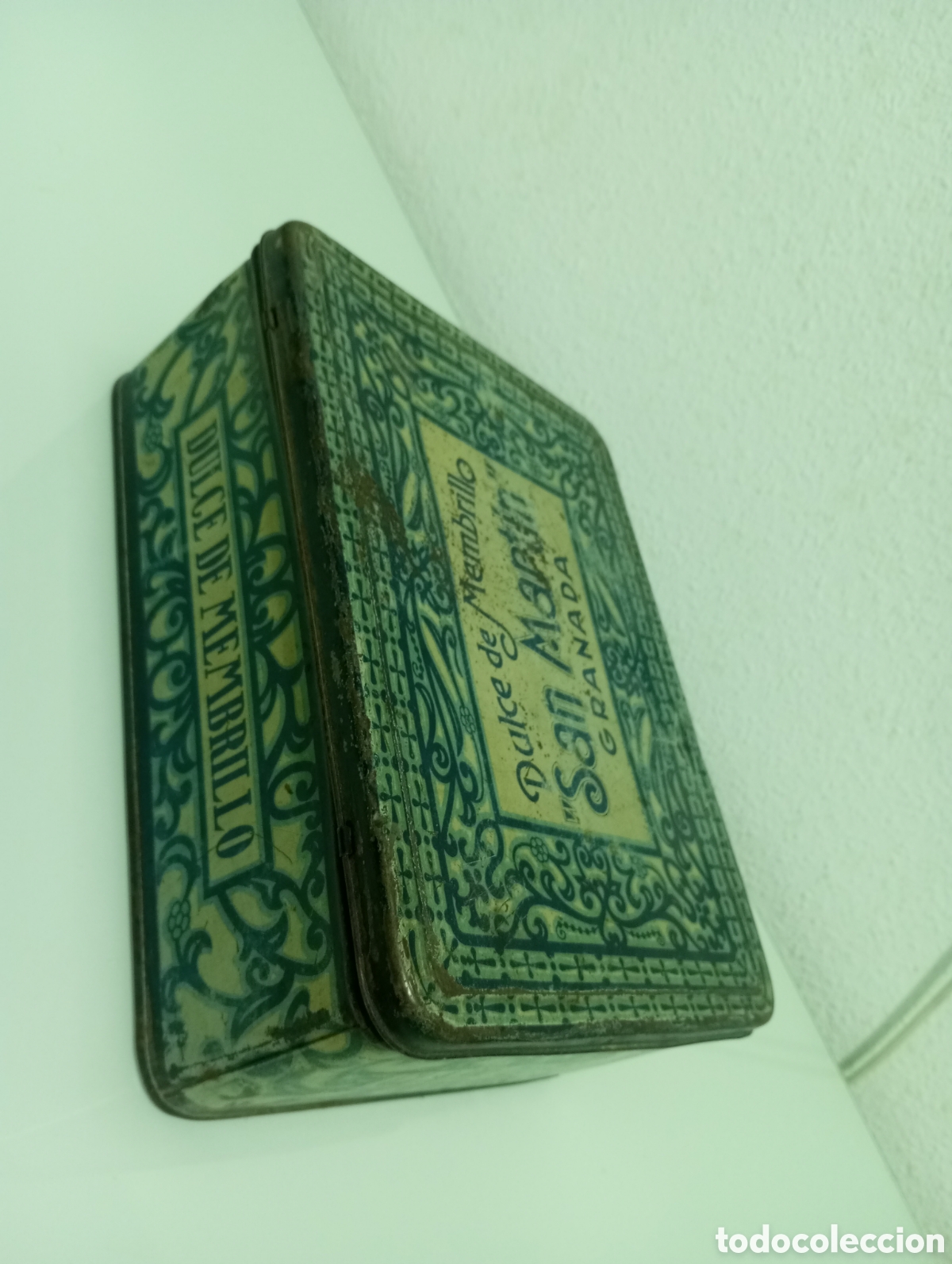 Cajas y cajitas met&aacute;licas: Lata membrillo San Mart&iacute;n Granada - Foto 3