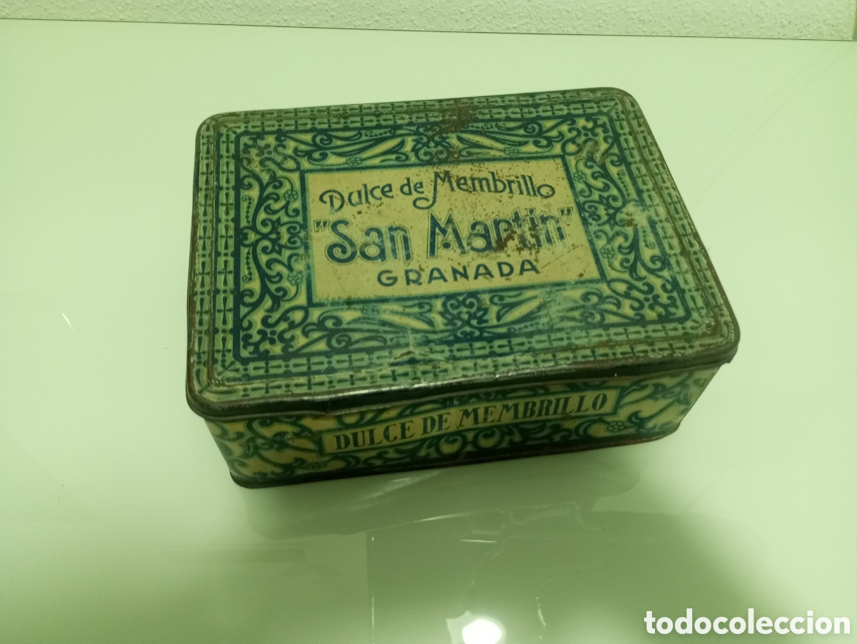 Cajas y cajitas met&aacute;licas: Lata membrillo San Mart&iacute;n Granada - Foto 1