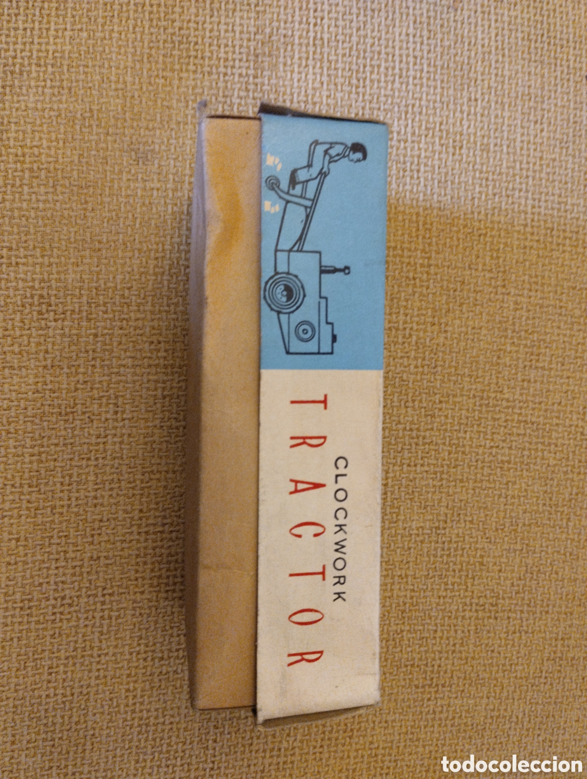 Cajas y cajitas met&aacute;licas: Caja antigua Tractor Clockwork - Foto 6