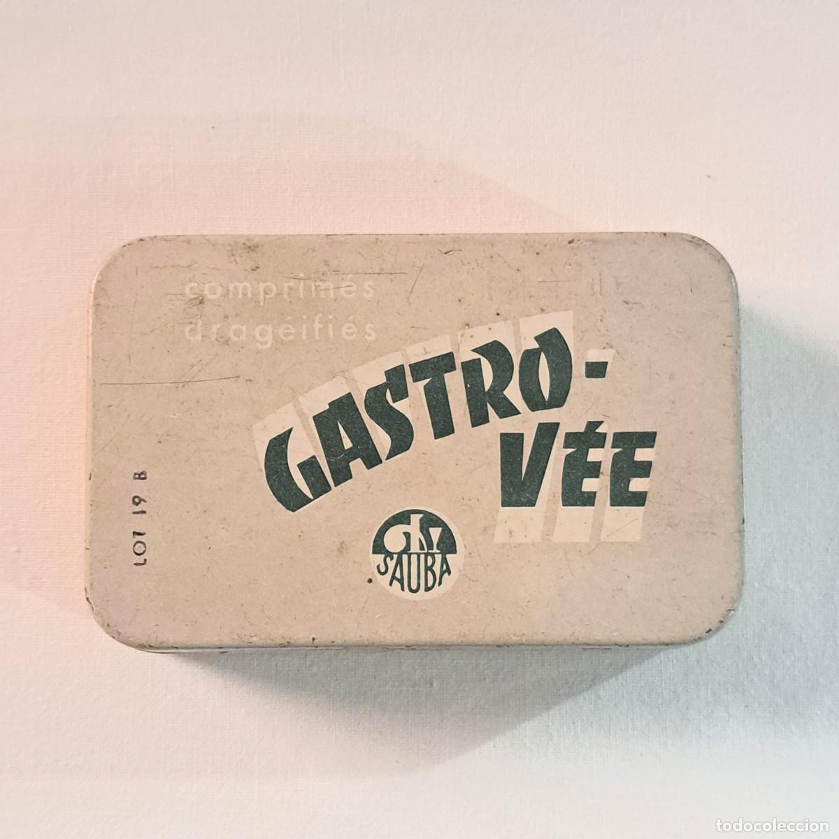 Caixas e caixinhas met&aacute;licas: Caja met&aacute;lica de pastillas Gastro-V&eacute;e - Francia