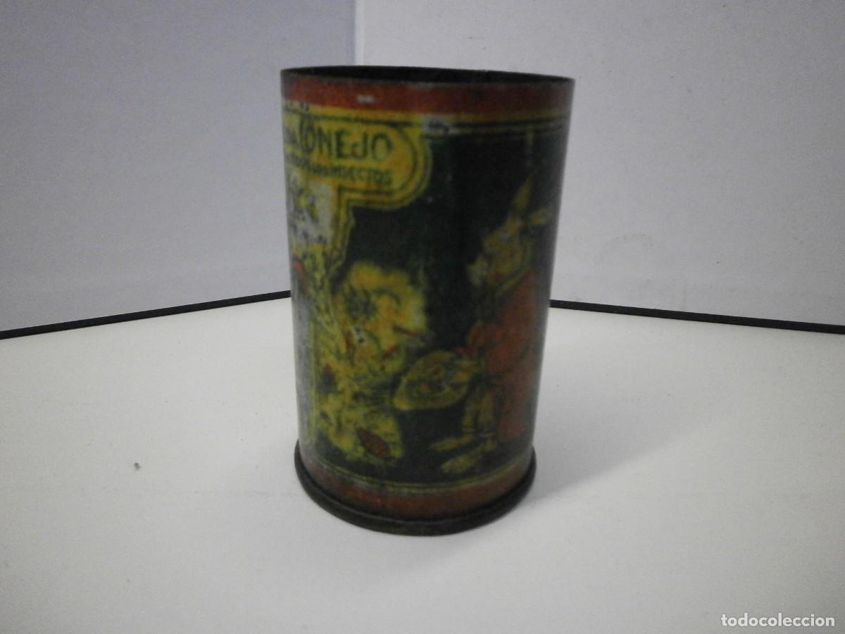 Cajas y cajitas met&aacute;licas: caja lata insecticida conejo - Foto 1