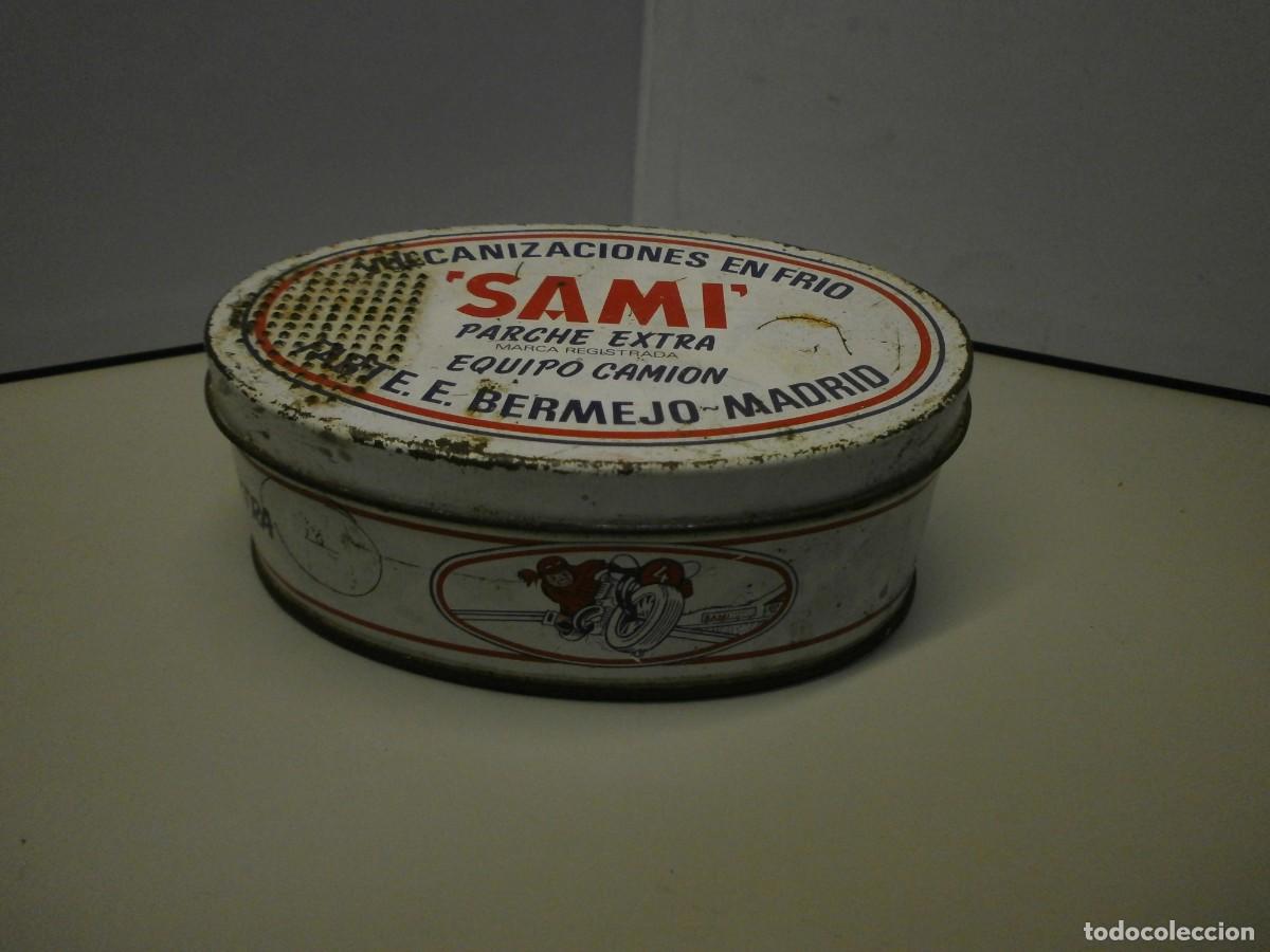 Cajas y cajitas met&aacute;licas: caja lata parches sami equipo camion