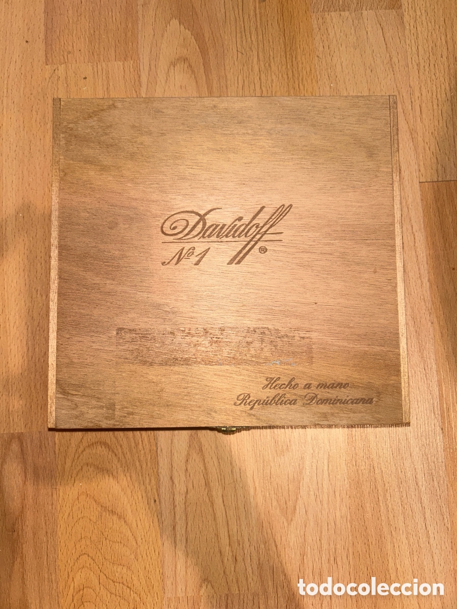Cajas y cajitas met&aacute;licas: Cja de puros vac&iacute;as Davidoff n 12