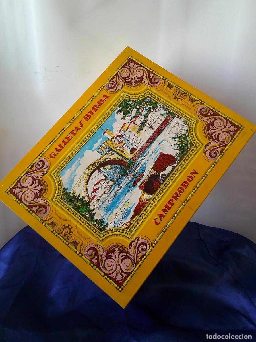 Cajas y cajitas met&aacute;licas: &iexcl;&iexcl; Caja Galletas. &rdquo;BIRBA&rdquo;. Bonitos Graficos. Grande. ORIGINAL.COLECCION. (1992) COMPRODON.!!C-33