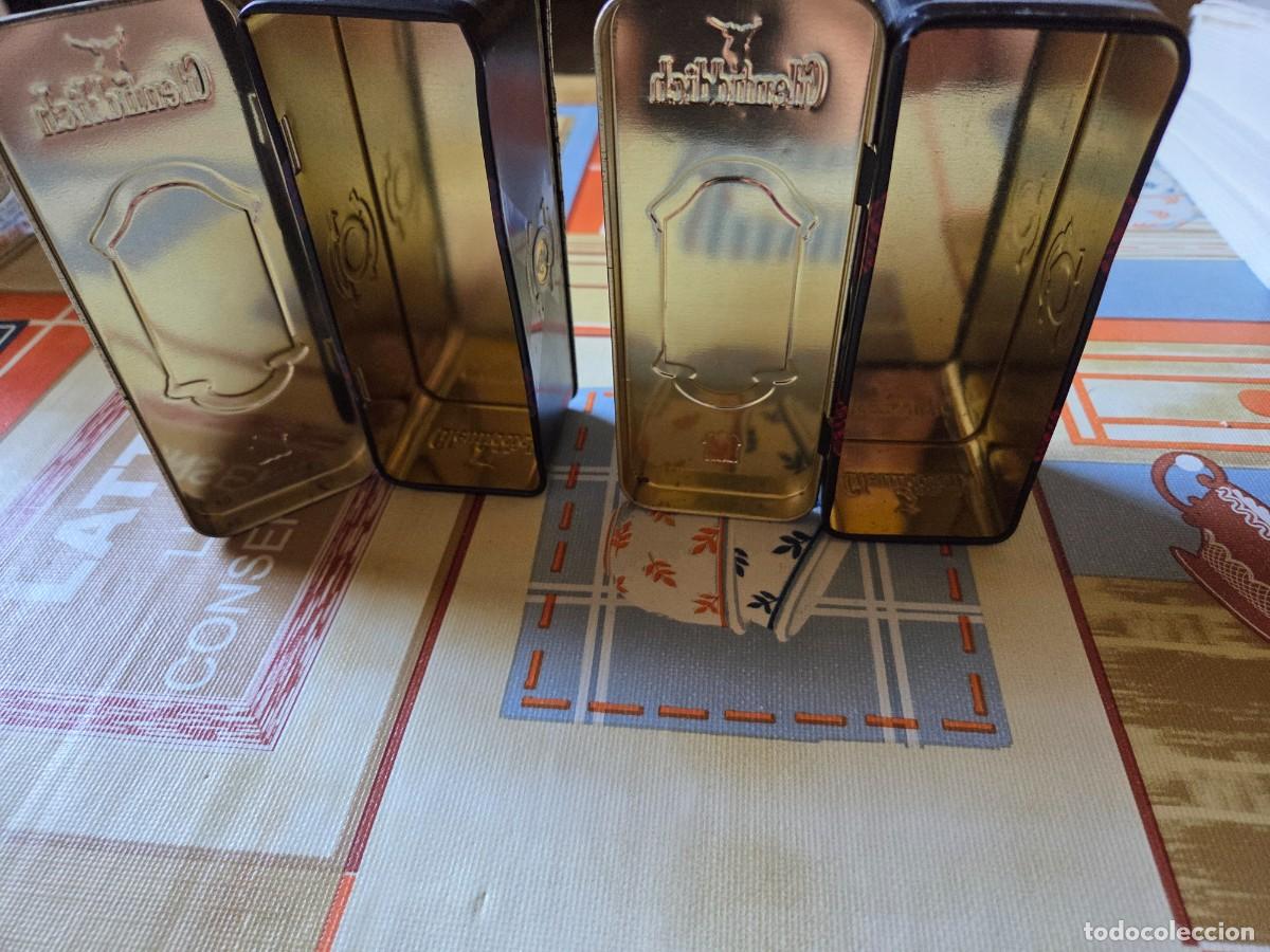 Cajas y cajitas met&aacute;licas: Cajita metalicas whisky glenfiddich vacias