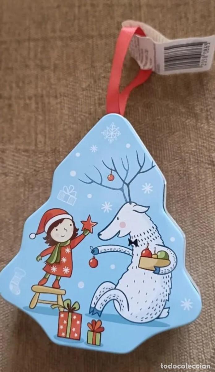 Cajas y cajitas met&aacute;licas: Cajita &aacute;rbol navidad