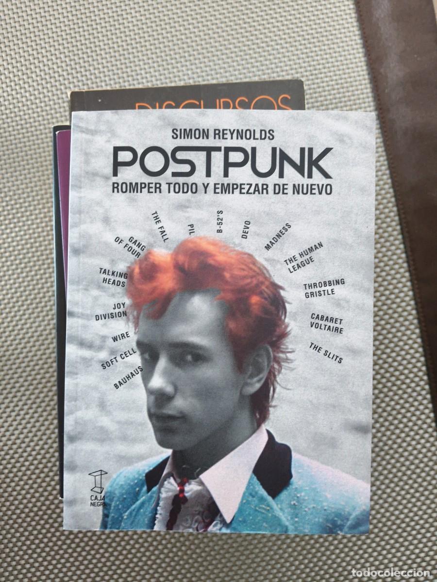 Cajas y cajitas met&aacute;licas: SIMON REYNOLDS &ndash; POSTPUNK &ndash; ROMPER TODO Y EMPEZAR DE NUEVO &ndash; CAJA NEGRA