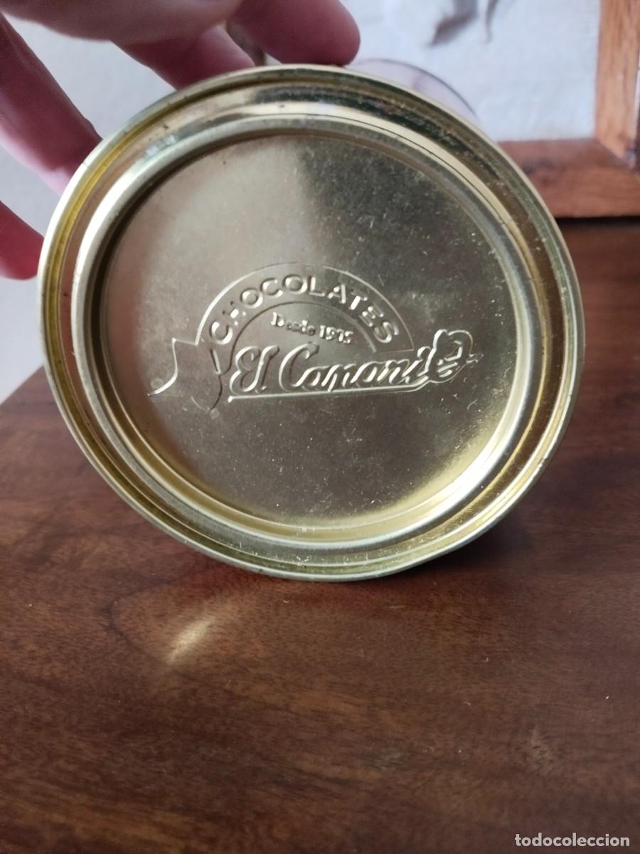 Cajas y cajitas met&aacute;licas: Caja de lata Chocolates El Canario. - Foto 7