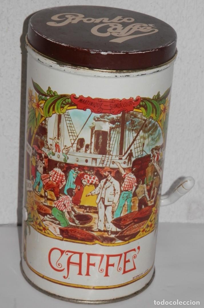 Cajas y cajitas met&aacute;licas: LATA VINTAGE DE LOS CAF&Eacute;S PRONTO