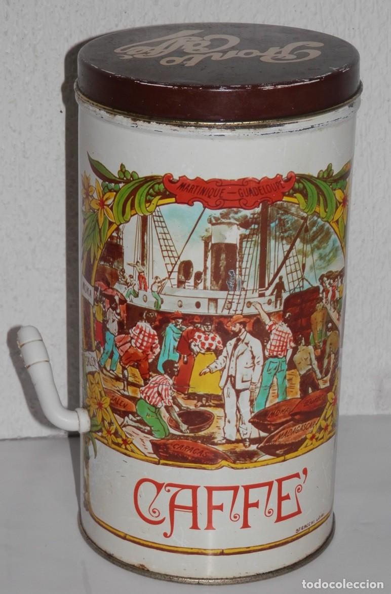 Cajas y cajitas met&aacute;licas: LATA VINTAGE DE LOS CAF&Eacute;S PRONTO - Foto 3