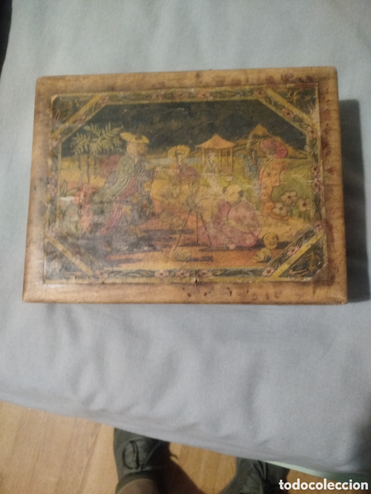 Cajas y cajitas met&aacute;licas: Antiguo cabas o similar - Foto 1