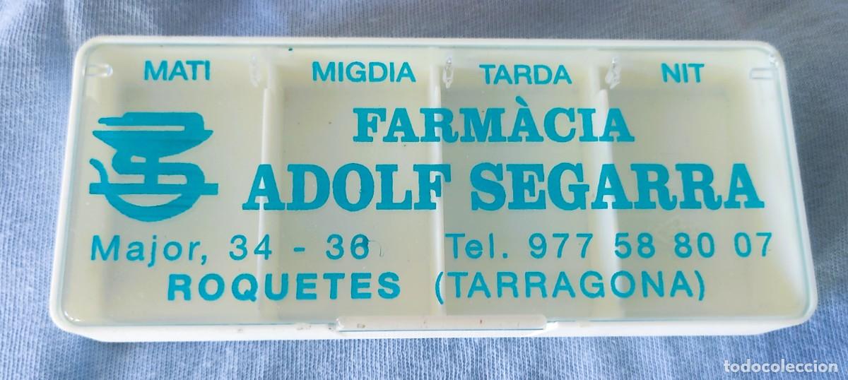 Casse e cassette metalliche: ANTIGUA CAJITA PASTILLERO DOSIFICADOR DE LA FARMACIA ADOLF SEGARRA DE ROQUETES TARRAGONA