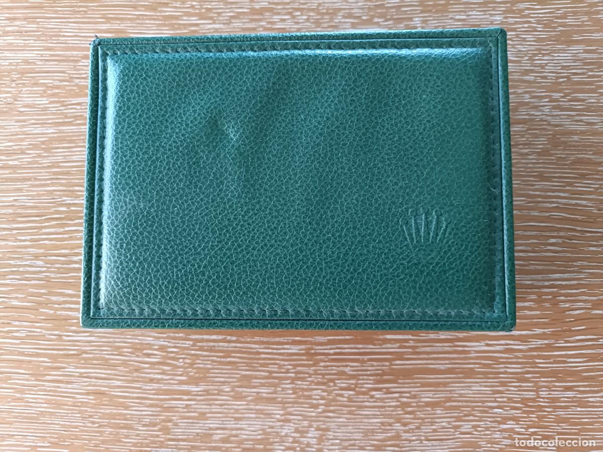 Cajas y cajitas met&aacute;licas: CAJA DE RELOJ ROLEX VAC&Iacute;A, DE MADERA Y PIEL - REFERENCIA 68.00.01 - - SALIDA SUBASTA A 0,01 &euro;
