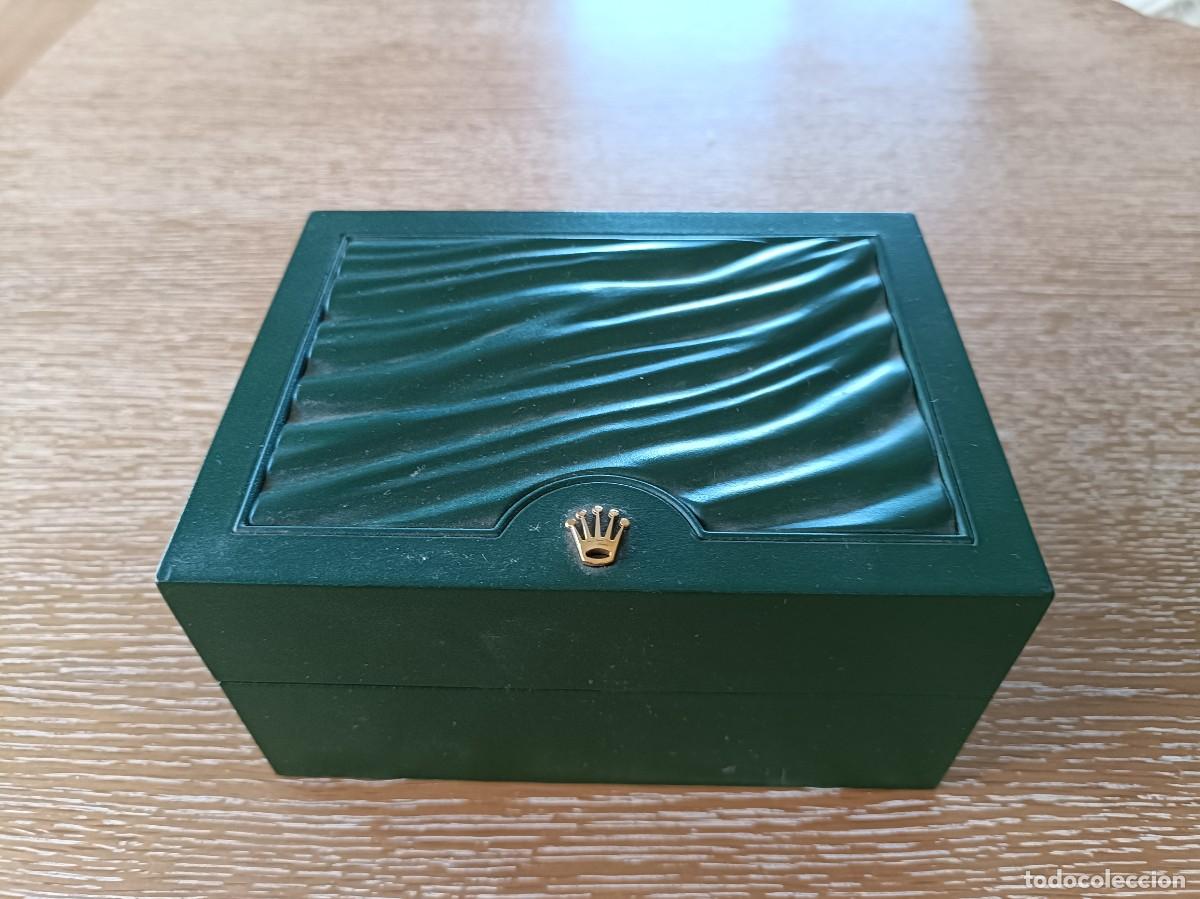 Caixas e caixinhas met&aacute;licas: CAJA DE RELOJ ROLEX VAC&Iacute;A, DE MADERA - REFERENCIA 39137.71 - SALIDA SUBASTA A 0,01 &euro;