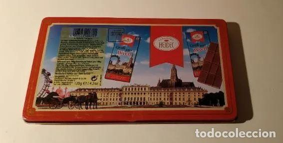 Boxes and metal boxes: CAJA GRUB AUS WIEN CONFISERIE HEIDEL RELIEVE