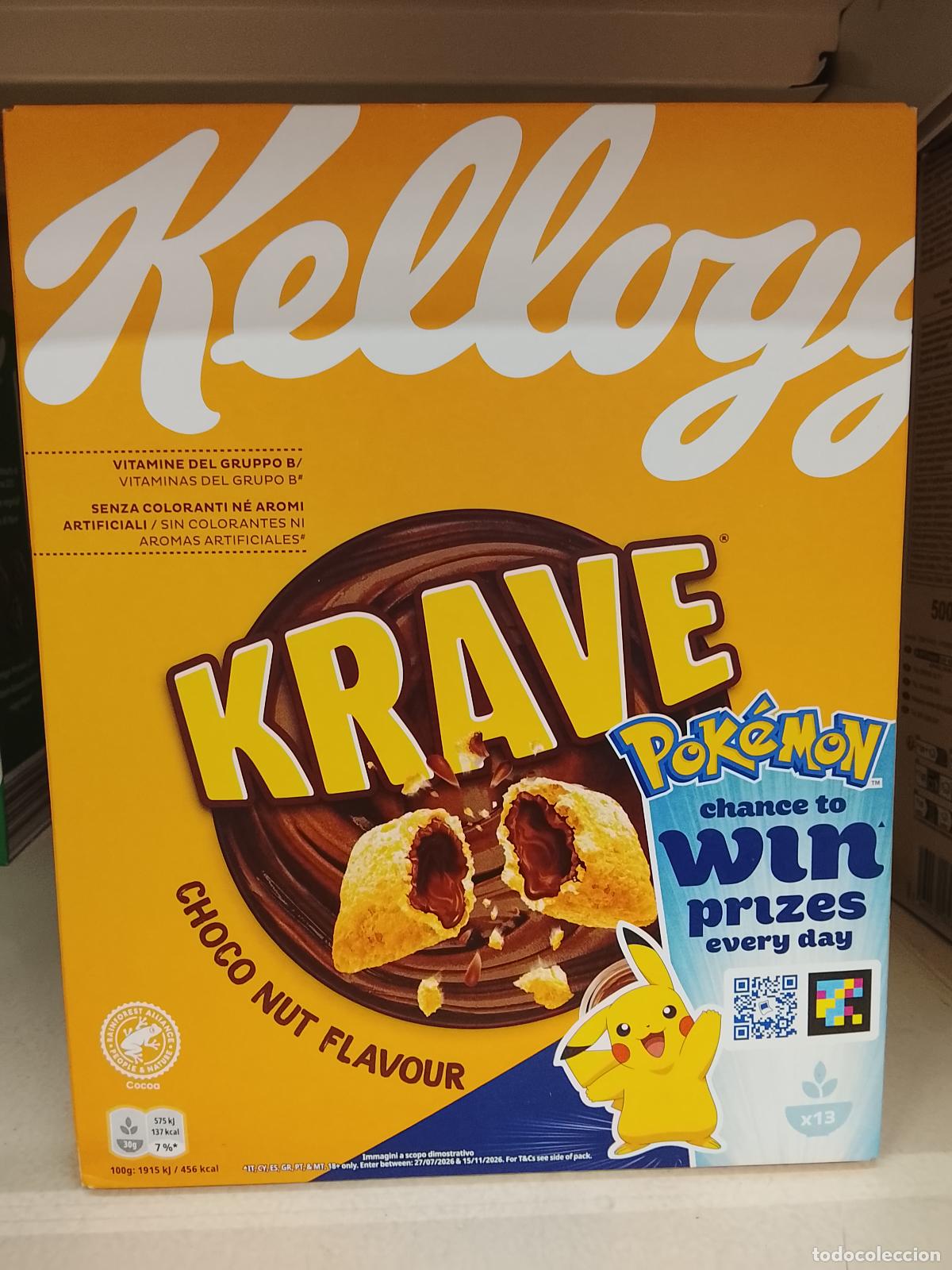 Bo&icirc;tes et petites bo&icirc;tes m&eacute;talliques: Caja cereales publicidad Pok&eacute;mon muy buen estado vac&iacute;a.