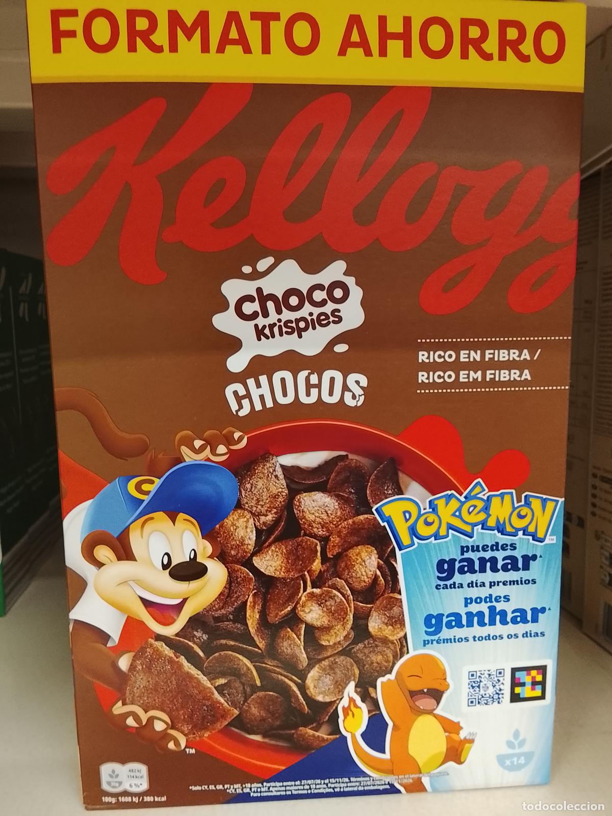 Bo&icirc;tes et petites bo&icirc;tes m&eacute;talliques: Caja cereales publicidad Pok&eacute;mon muy buen estado vac&iacute;a.
