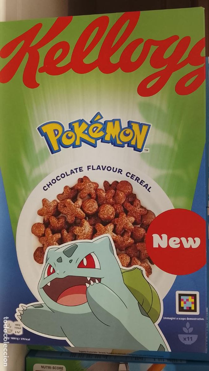 Caixas e caixinhas met&aacute;licas: Caja cereales publicidad Pok&eacute;mon muy buen estado vac&iacute;a.