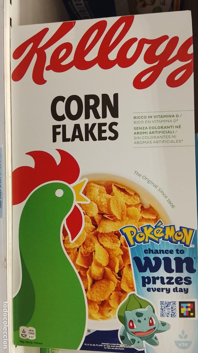 Caixas e caixinhas met&aacute;licas: Caja cereales publicidad Pok&eacute;mon muy buen estado vac&iacute;a.