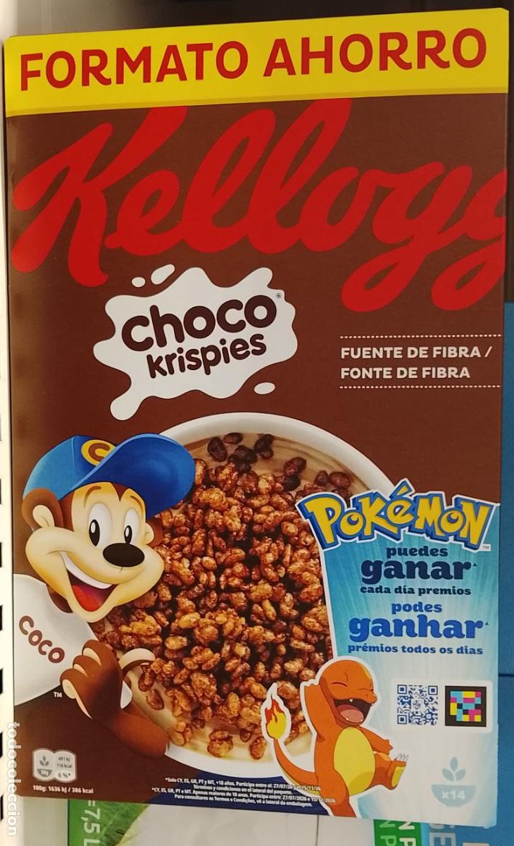 Caixas e caixinhas met&aacute;licas: Caja cereales publicidad Pok&eacute;mon muy buen estado vac&iacute;a.