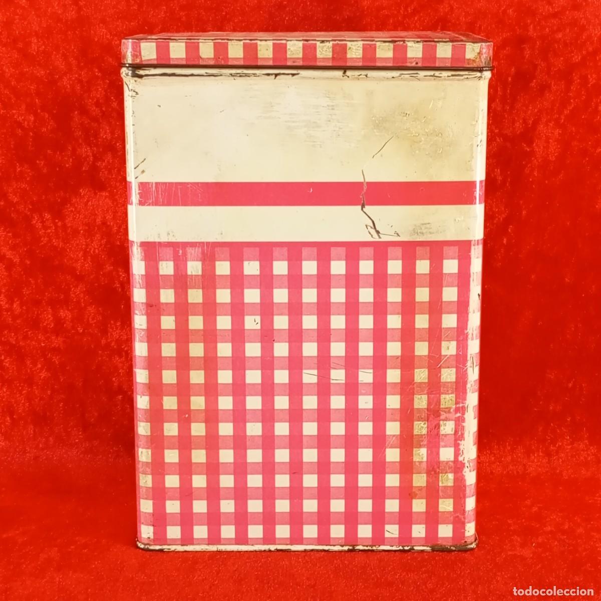 Casse e cassette metalliche: CAJA COLA-CAO - ALIMENTO DE LA JUVENTUD - BARCELONA - PRODUCTO DE ESPA&Ntilde;A - CAJA COLECCION