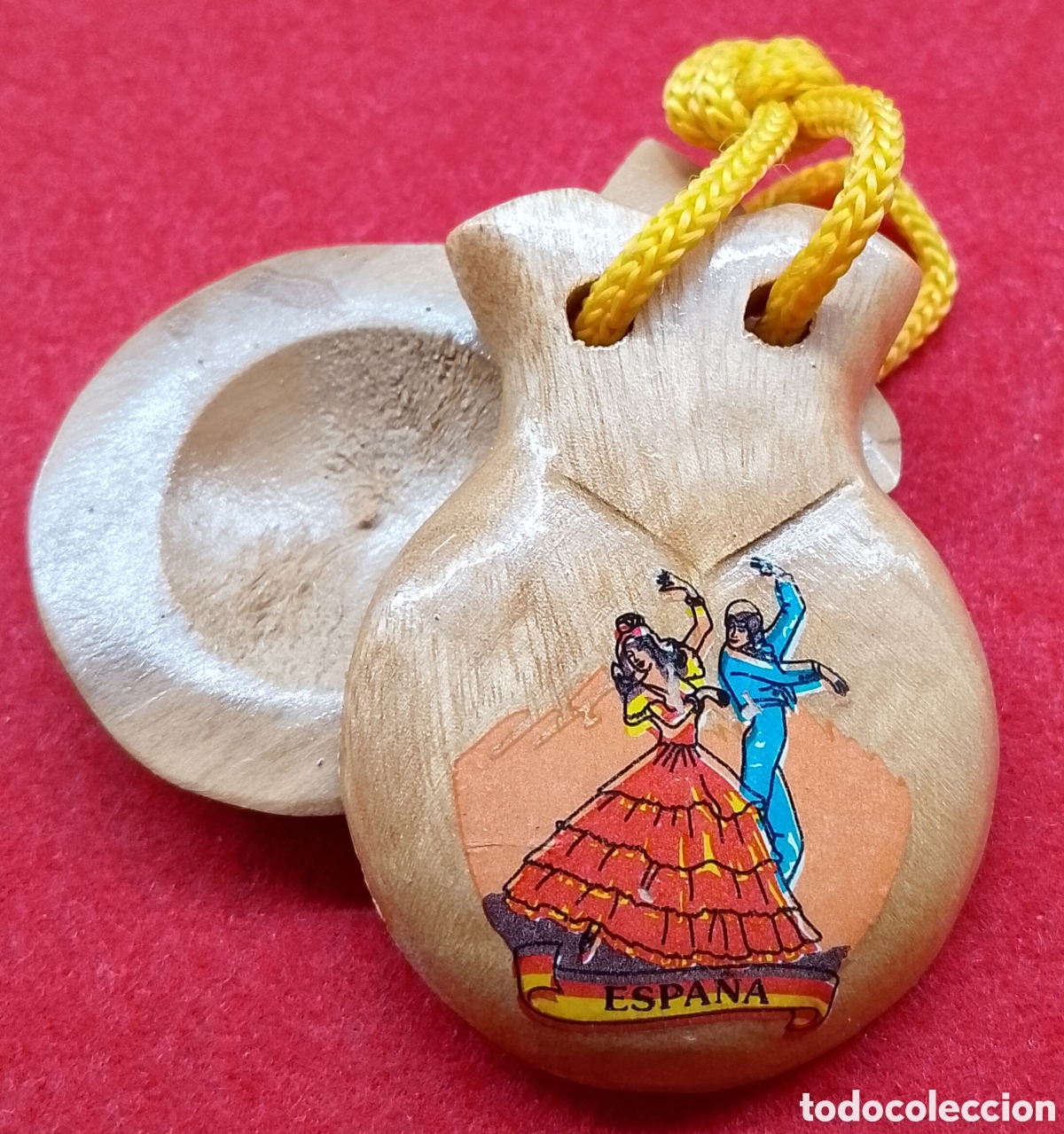 Bo&icirc;tes et petites bo&icirc;tes m&eacute;talliques: Casta&ntilde;uelas Espa&ntilde;olas de Madera Tradicionales (Souvenir)