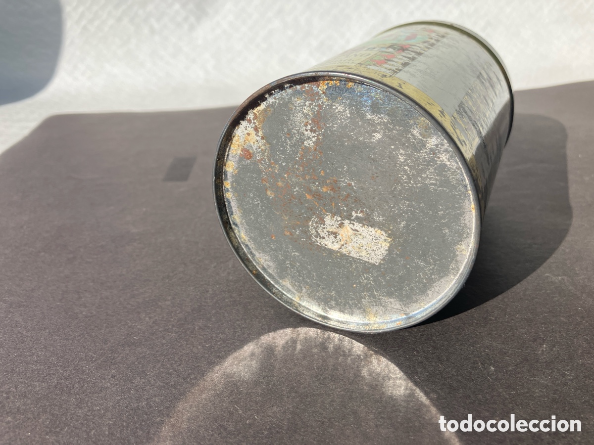 Cajas y cajitas met&aacute;licas: Antigua lata piment&oacute;n EL CID - Foto 7