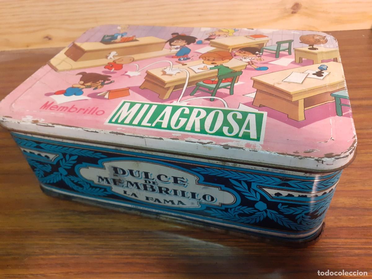 Caixas e caixinhas met&aacute;licas: Caja metalica membrillo Milagrosa La Fama