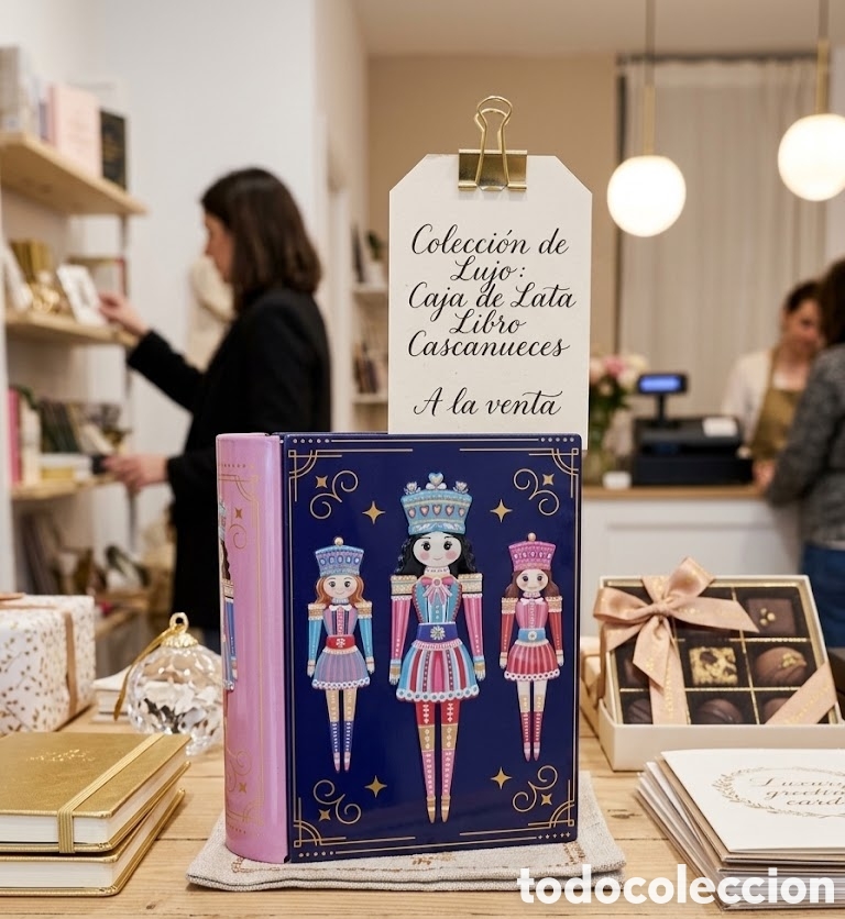 Cajas y cajitas met&aacute;licas: Caja met&aacute;lica de galletas