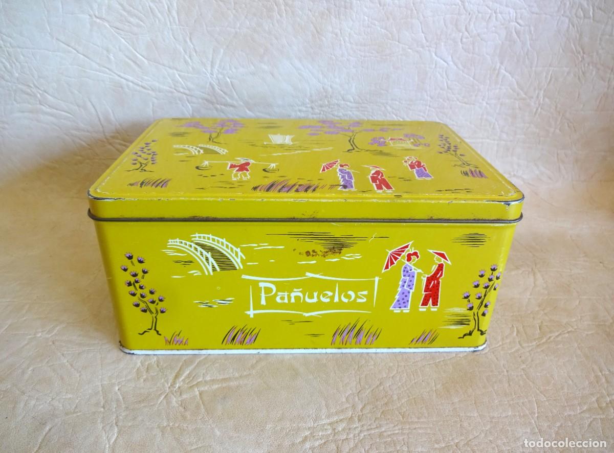Casse e cassette metalliche: ANTIGUA CAJA METALICA COLACAO COLA CAO 21 cm x 15 cm x 9,5 cm