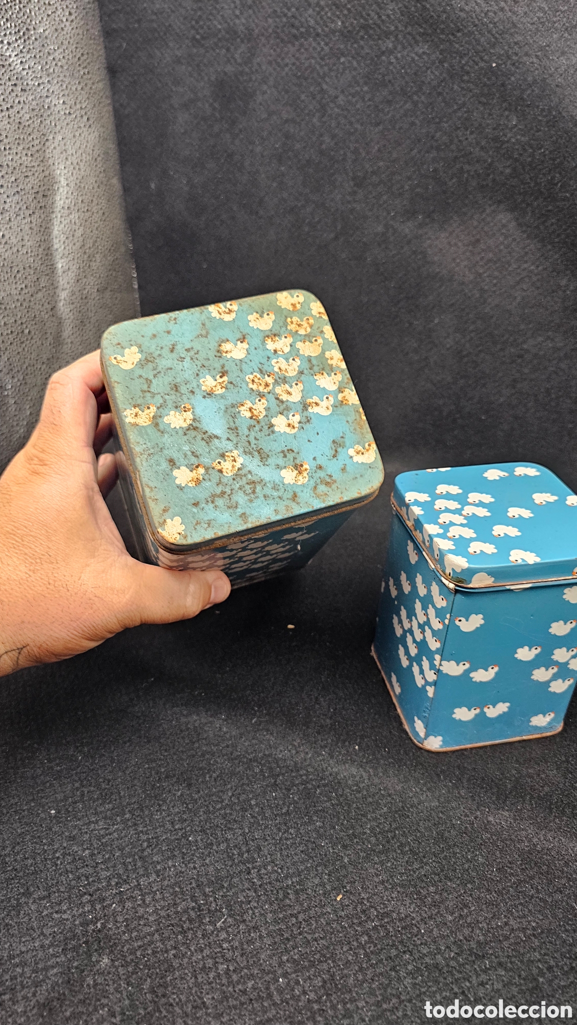 Cajas y cajitas met&aacute;licas: Latas d&eacute;cada de los 90 - Foto 4