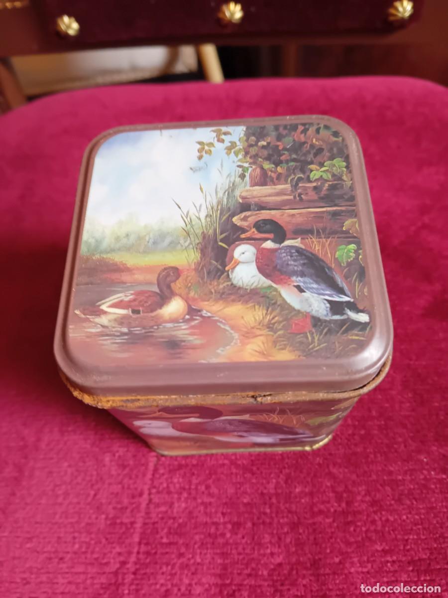Cajas y cajitas met&aacute;licas: Caja de chapa con patitos - Foto 5
