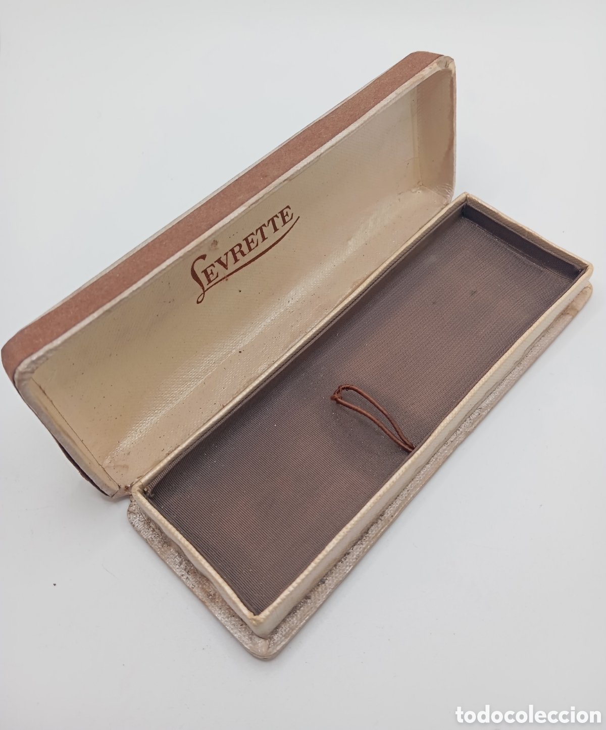 Cajas y cajitas met&aacute;licas: Caja antigua marca Leverette - Foto 1