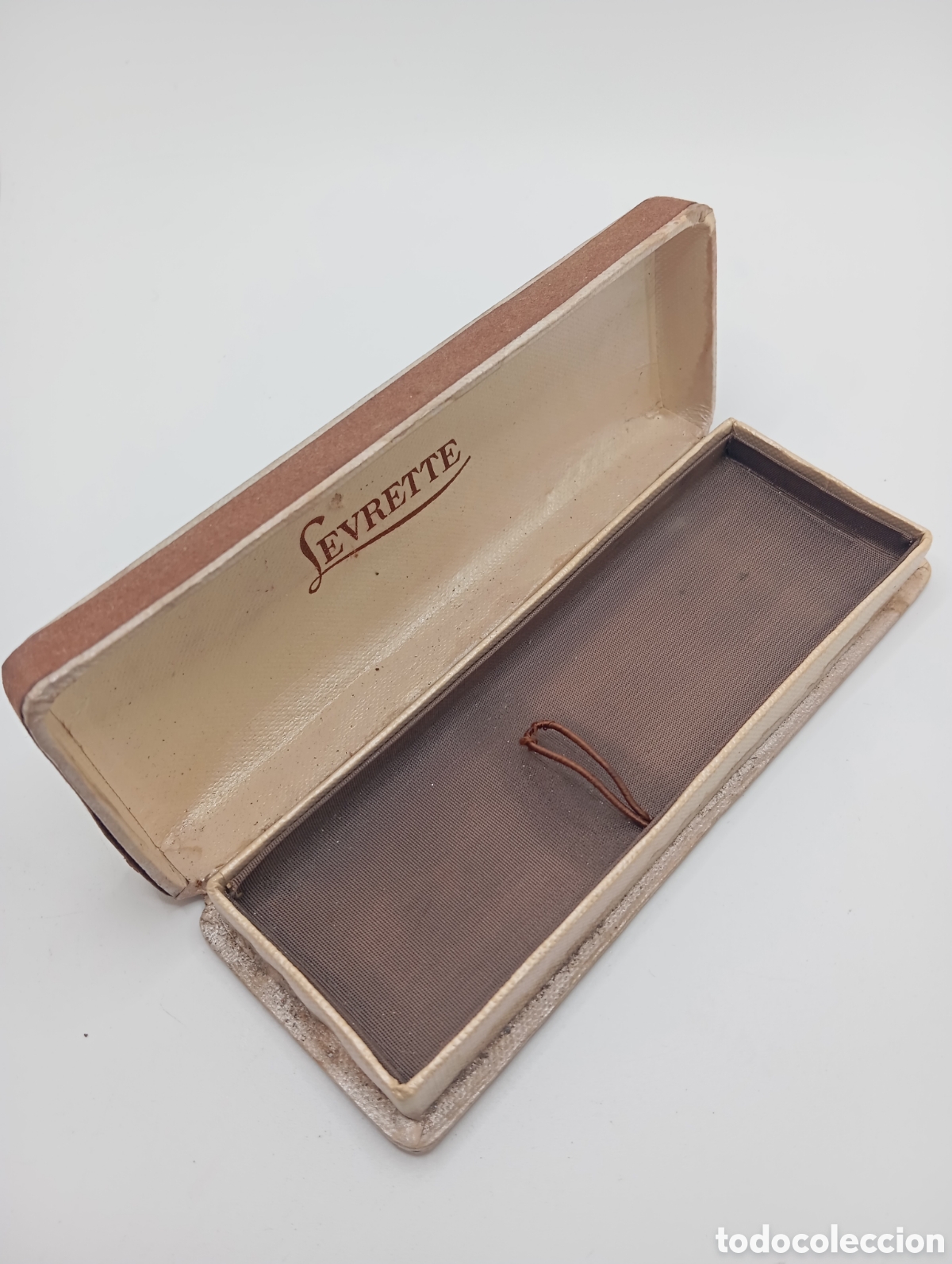Cajas y cajitas met&aacute;licas: Caja antigua marca Leverette
