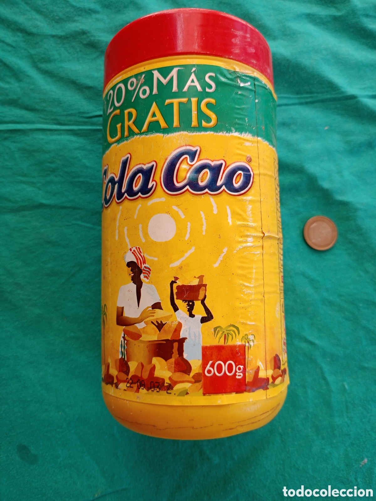 Cajas y cajitas met&aacute;licas: ENVASE BOTE COLA CAO 600 GR. VARIANTE