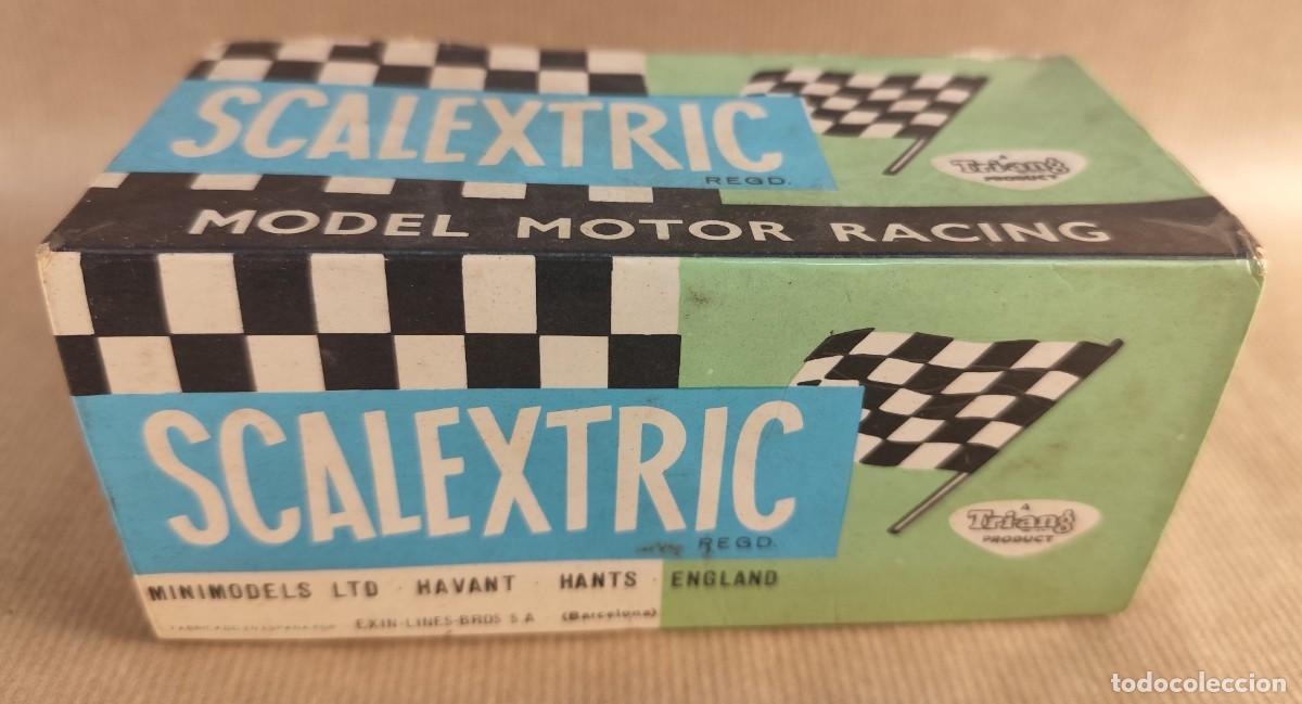 Cajas y cajitas met&aacute;licas: Antigua caja Scalextric Original G.T. Jaguar E