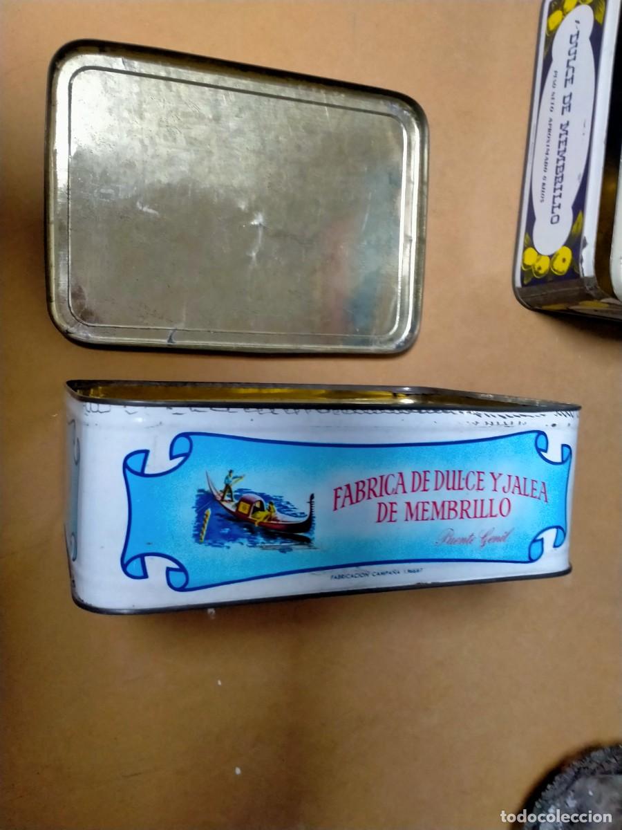 Cajas y cajitas met&aacute;licas: lata de carne de menbrillo la gondola