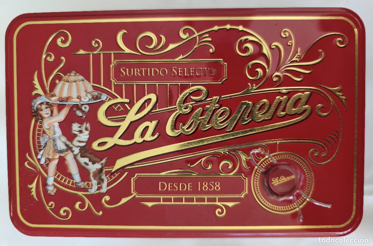 Cajas y cajitas met&aacute;licas: CAJA METALICA VACIA - LA ESTEPE&Ntilde;A Surtido Selecto - 19,5 x 12 x 6 cm